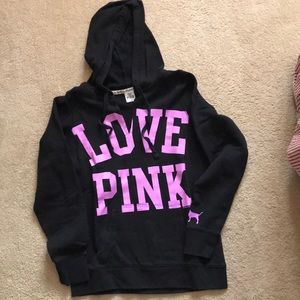 VS PINK fleece hoodie